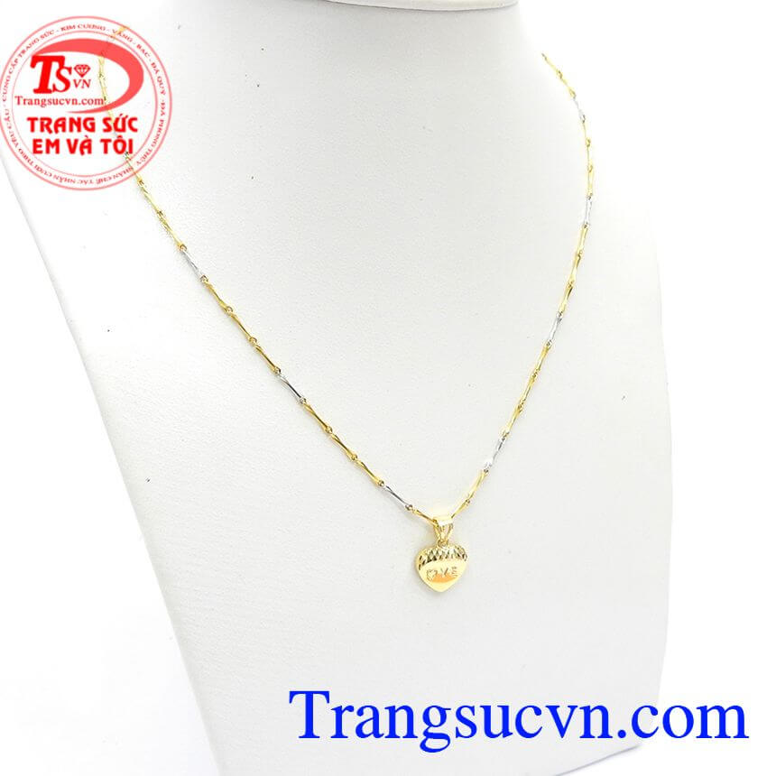 Bộ Dây Nữ Trái Tim Nhỏ Xinh,Trang sức bộ,Trang sức nữ Bộ Dây Nữ Trái Tim Nhỏ Xinh,Trang sức bộ,Trang sức nữ