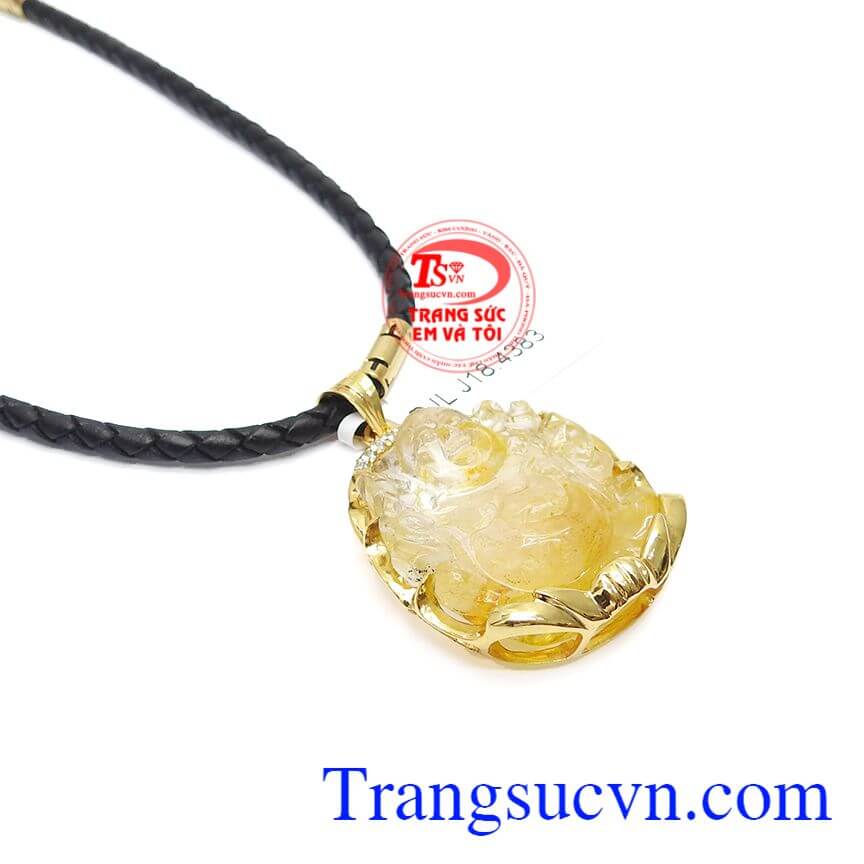 Bộ trang sức thạch anh tóc di lặc mệnh kim,Mặt dây chuyền nam,Trang sức nam Bộ trang sức thạch anh tóc di lặc mệnh kim,Mặt dây chuyền nam,Trang sức nam