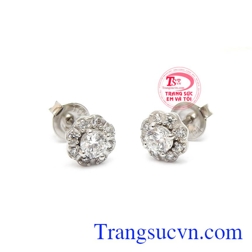 Bông tai Hàn Quốc nụ hoa,Hoa tai vàng tây,Trang sức nữ Bông tai Hàn Quốc nụ hoa,Hoa tai vàng tây,Trang sức nữ