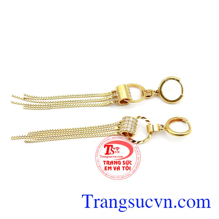 Bông tai nữ cá tính,Hoa tai vàng đá quý,Trang sức vàng Bông tai nữ cá tính,Hoa tai vàng đá quý,Trang sức vàng