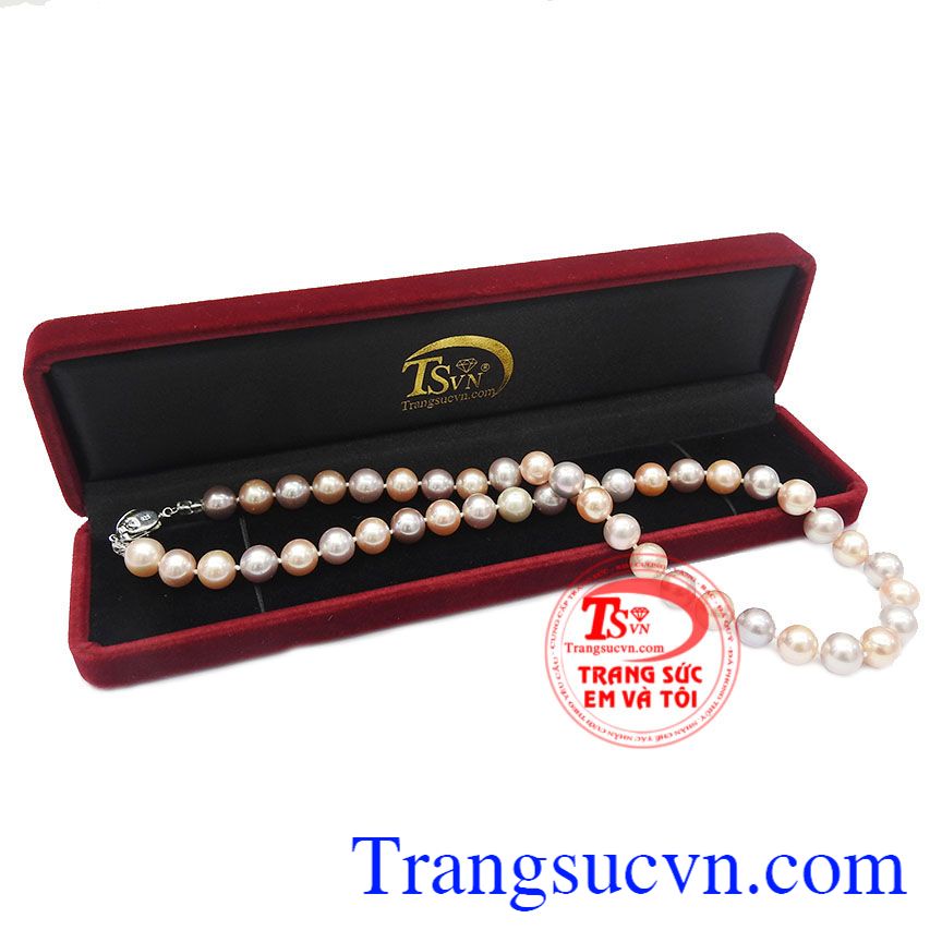 Chuỗi cổ ngọc trai sang trọng,Vòng ngọc trai,Ngọc trai thiên nhiên