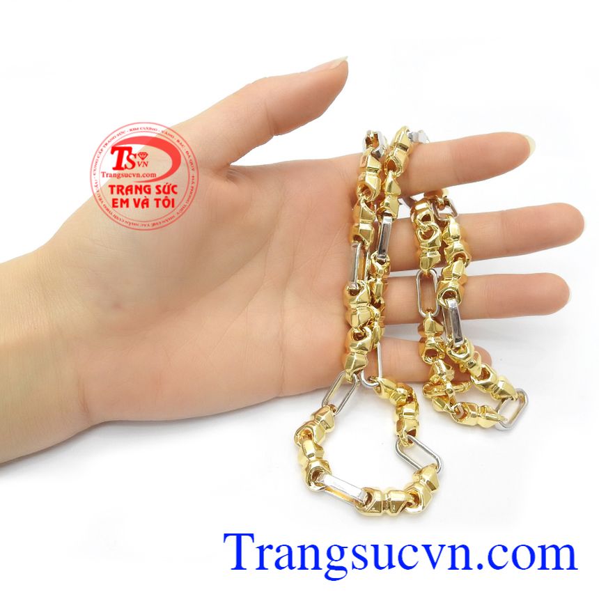 Dây Chuyền Đẳng Cấp Phái Mạnh,Dây chuyền vàng,Dây chuyền nam