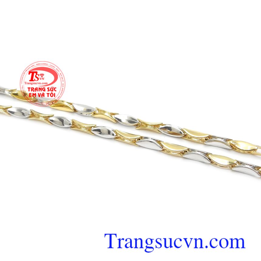 Dây chuyền Italy 10k đẳng cấp,Dây chuyền vàng,Dây chuyền nam