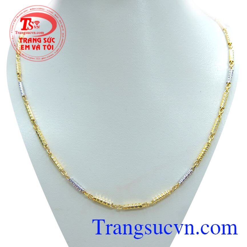 Dây chuyền khúc thời trang đẹp, dây chuyền đẹp, dây chuyền vàng tây Dây chuyền khúc thời trang đẹp, dây chuyền đẹp, dây chuyền vàng tây