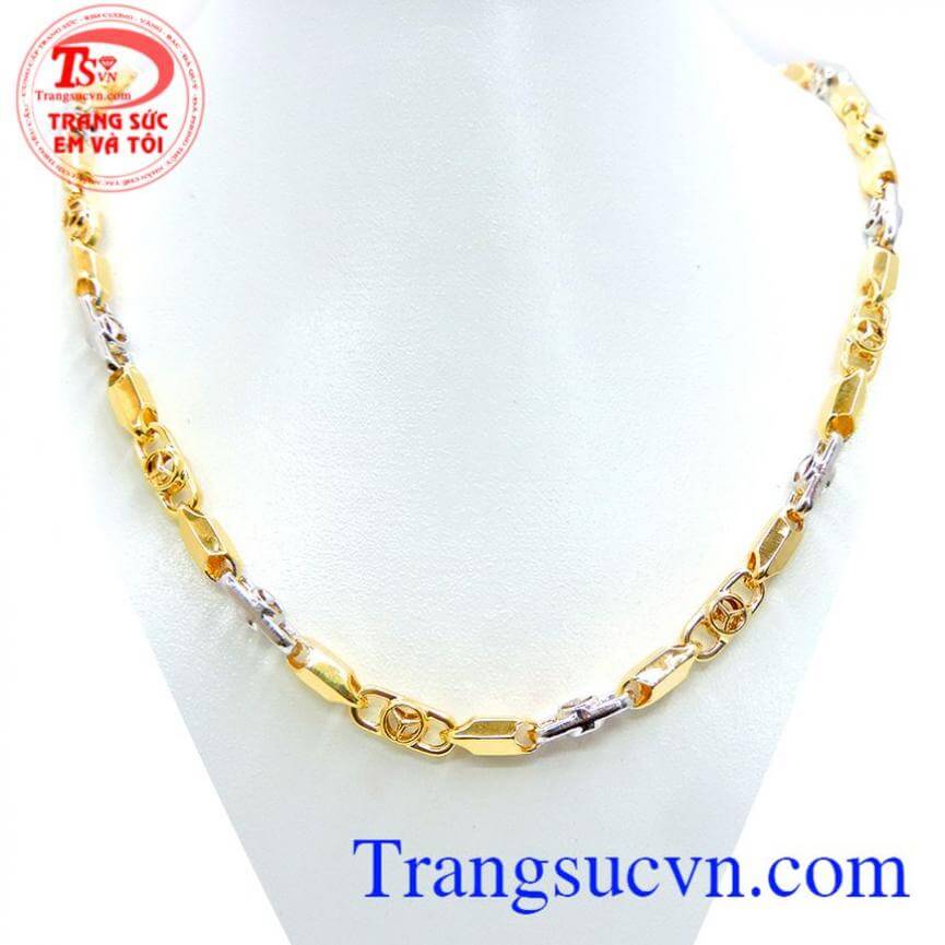 Dây chuyền nam 10k logo mercedes, dây chuyền nam đẹp, dây chuyền nam vàng tây Dây chuyền nam 10k logo mercedes, dây chuyền nam đẹp, dây chuyền nam vàng tây