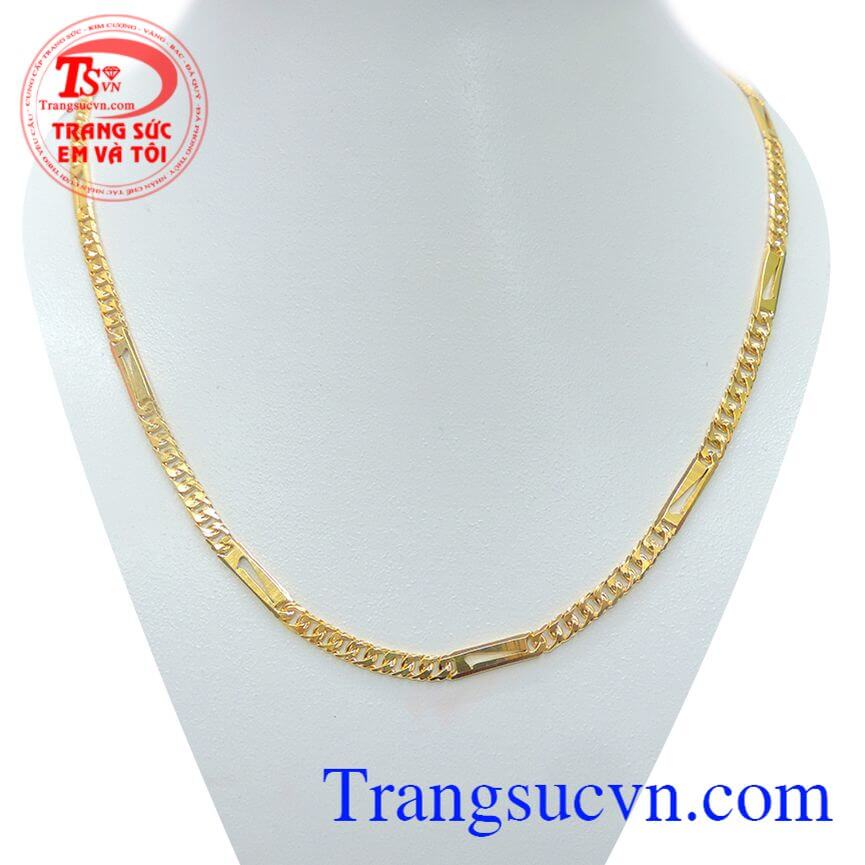 Dây chuyền nam 10k logo nike, dây chuyền nam đẹp, dây chuyền nam vàng tây