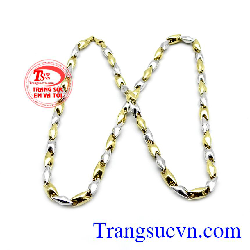 Dây chuyền nam đẹp vàng 18k,Dây chuyền vàng,Dây chuyền nam