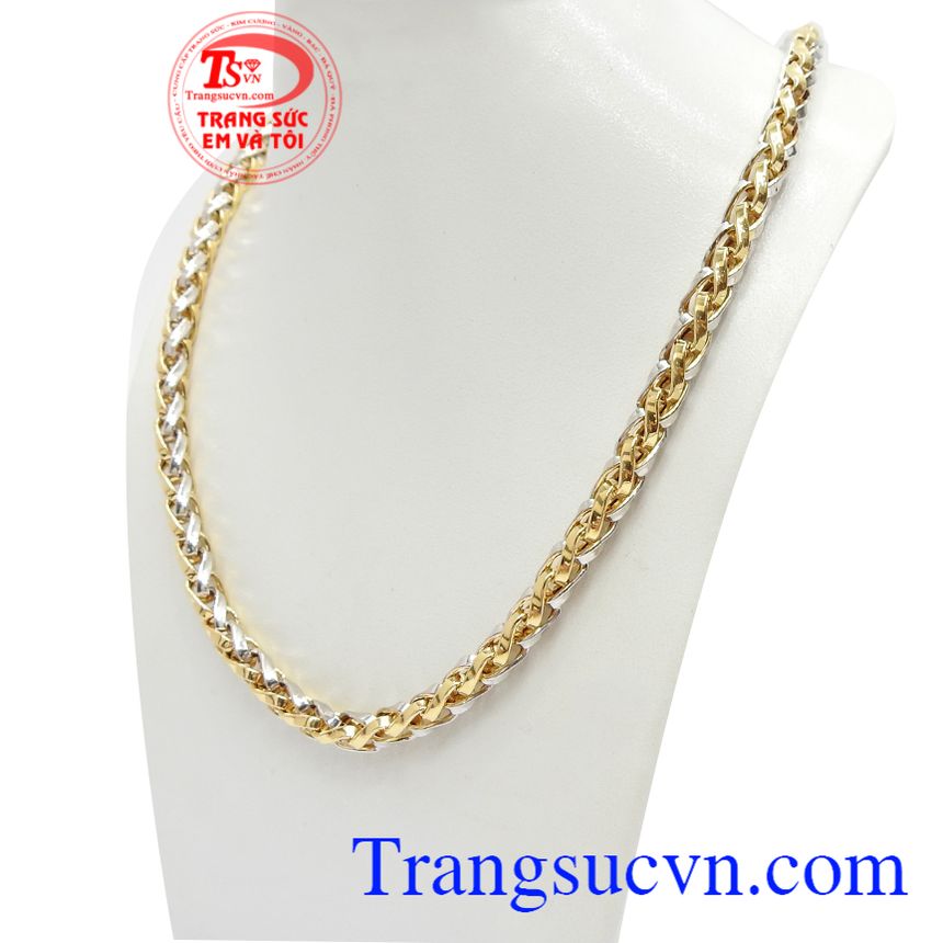 Dây Chuyền Nam Italy Cao Cấp,Dây chuyền vàng,Dây chuyền nam