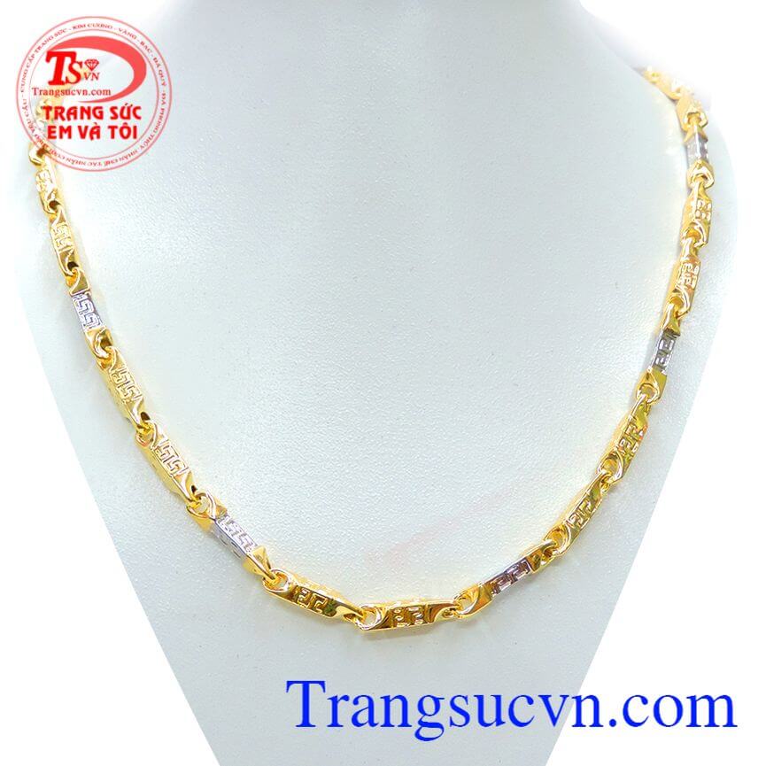 Dây chuyền nam kiểu dáng mạnh mẽ, dây chuyền vàng tây, dây chuyền đẹp Dây chuyền nam kiểu dáng mạnh mẽ, dây chuyền vàng tây, dây chuyền đẹp