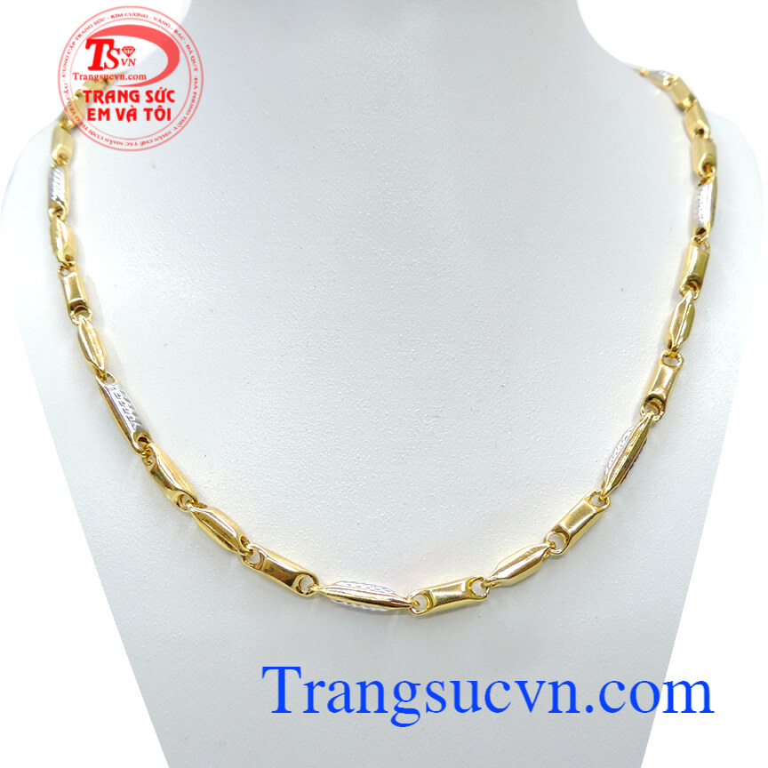 Dây chuyền nam vàng đẳng cấp 10k, dây chuyền đẹp, dây chuyền vàng