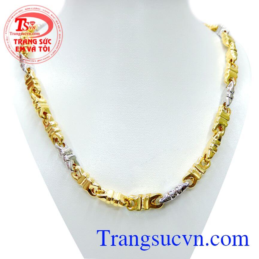Dây chuyền nam vàng itali sành điệu, dây chuyền nam đẹp, dây chuyền nam vàng tây Dây chuyền nam vàng itali sành điệu, dây chuyền nam đẹp, dây chuyền nam vàng tây