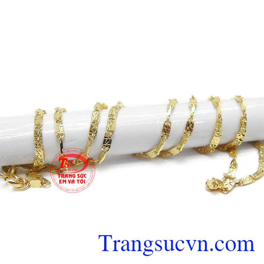 Dây chuyền nữ dịu dàng vàng 18k,Dây chuyền Italy,Dây chuyền nữ Dây chuyền nữ dịu dàng vàng 18k,Dây chuyền Italy,Dây chuyền nữ