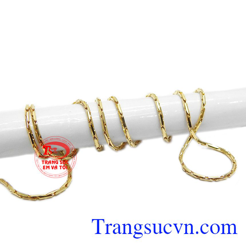 Dây chuyền nữ kiêu sa vàng 18k,Dây chuyền vàng,Dây chuyền Italy Dây chuyền nữ kiêu sa vàng 18k,Dây chuyền vàng,Dây chuyền Italy