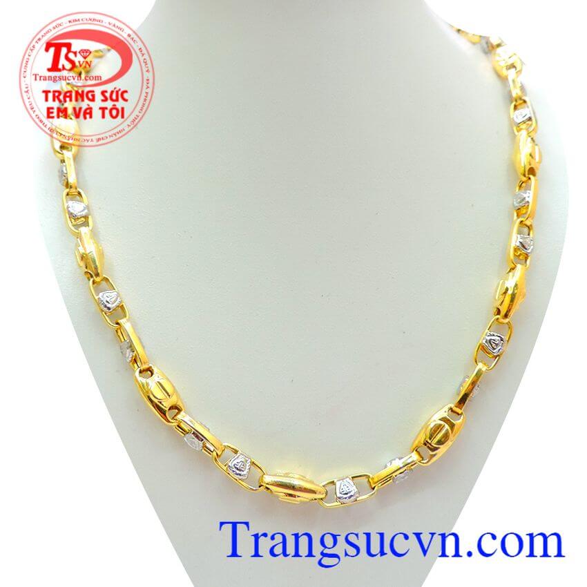 Dây versace vàng nam, dây chuyền nam vàng tây, dây chuyền đẹp Dây versace vàng nam, dây chuyền nam vàng tây, dây chuyền đẹp