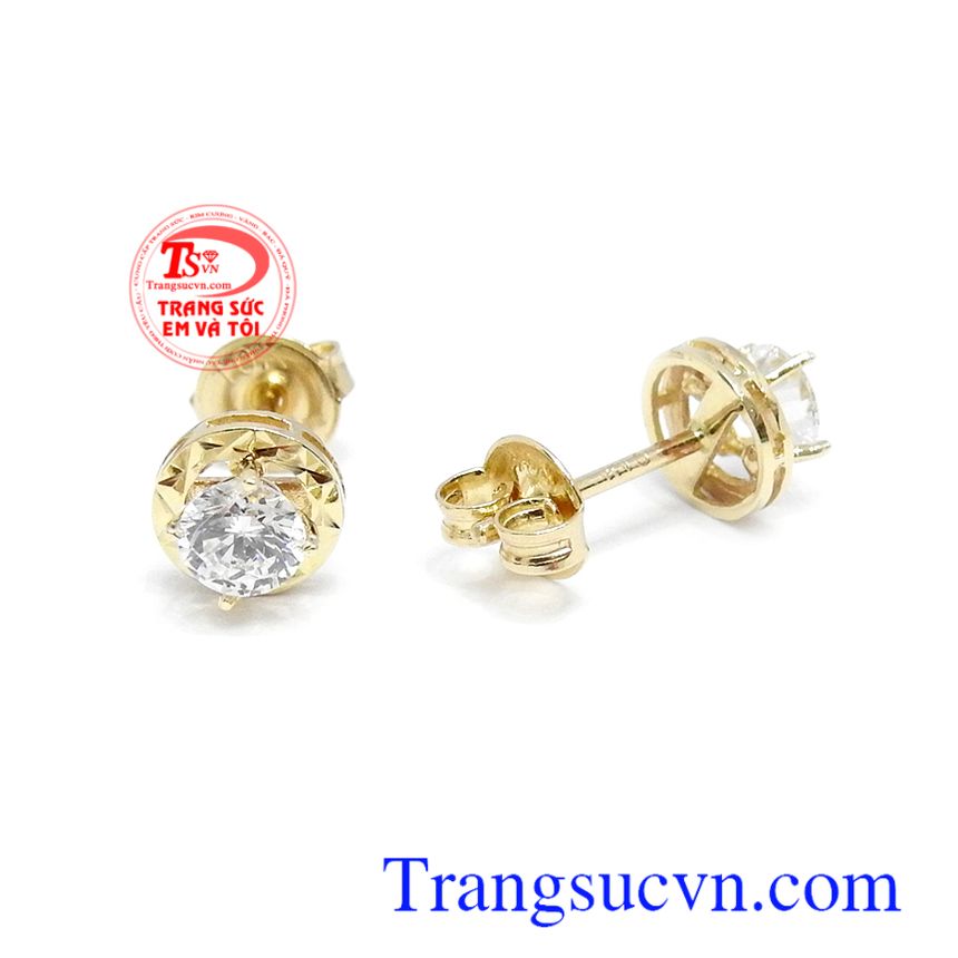 Hoa tai Hàn Quốc quý phái,Hoa tai vàng tây,Hoa tai nữ đẹp Hoa tai Hàn Quốc quý phái,Hoa tai vàng tây,Hoa tai nữ đẹp