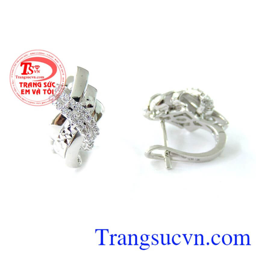 Hoa tai vàng Korea 10k nữ,Hoa tia vàng tây,Trang sức vàng