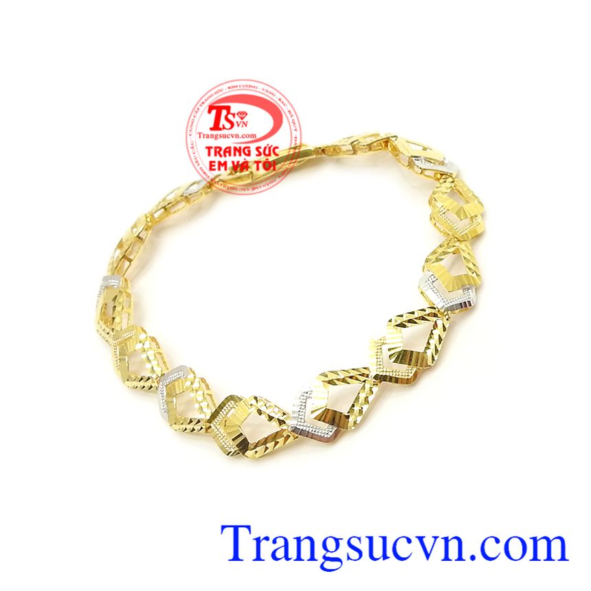 Lắc Tay Nữ 10k Xinh Xắn,Lắc tay nữ vàng,Trang sức nữ