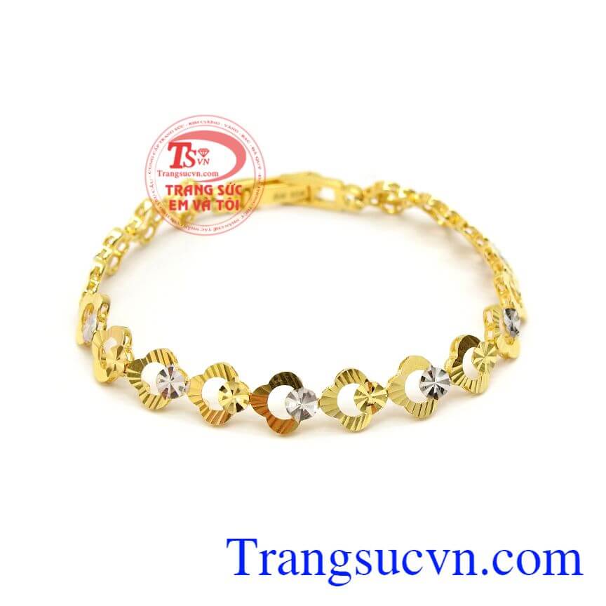 Lắc Tay Nữ Tinh Tế,Lắc vàng tây đá quý,Trang sức nữ Lắc Tay Nữ Tinh Tế,Lắc vàng tây đá quý,Trang sức nữ