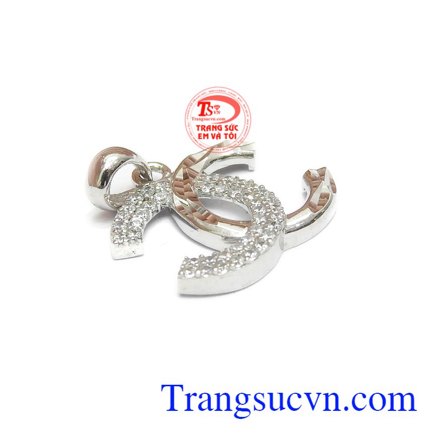 Mặt dây channel size M Hàn Quốc, mặt dây vàng tây, mặt dây nữ Mặt dây channel size M Hàn Quốc, mặt dây vàng tây, mặt dây nữ