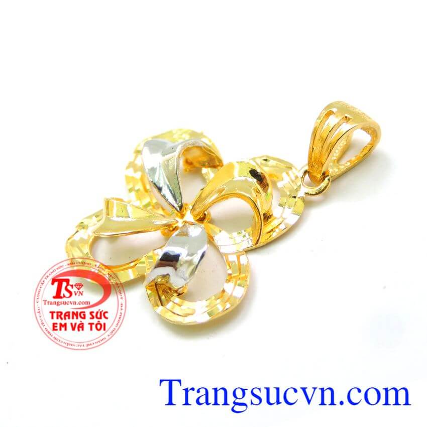 Mặt dây chuyền hoa dịu dàng, mặt dây chuyền, mặt dây vàng tây Mặt dây chuyền hoa dịu dàng, mặt dây chuyền, mặt dây vàng tây