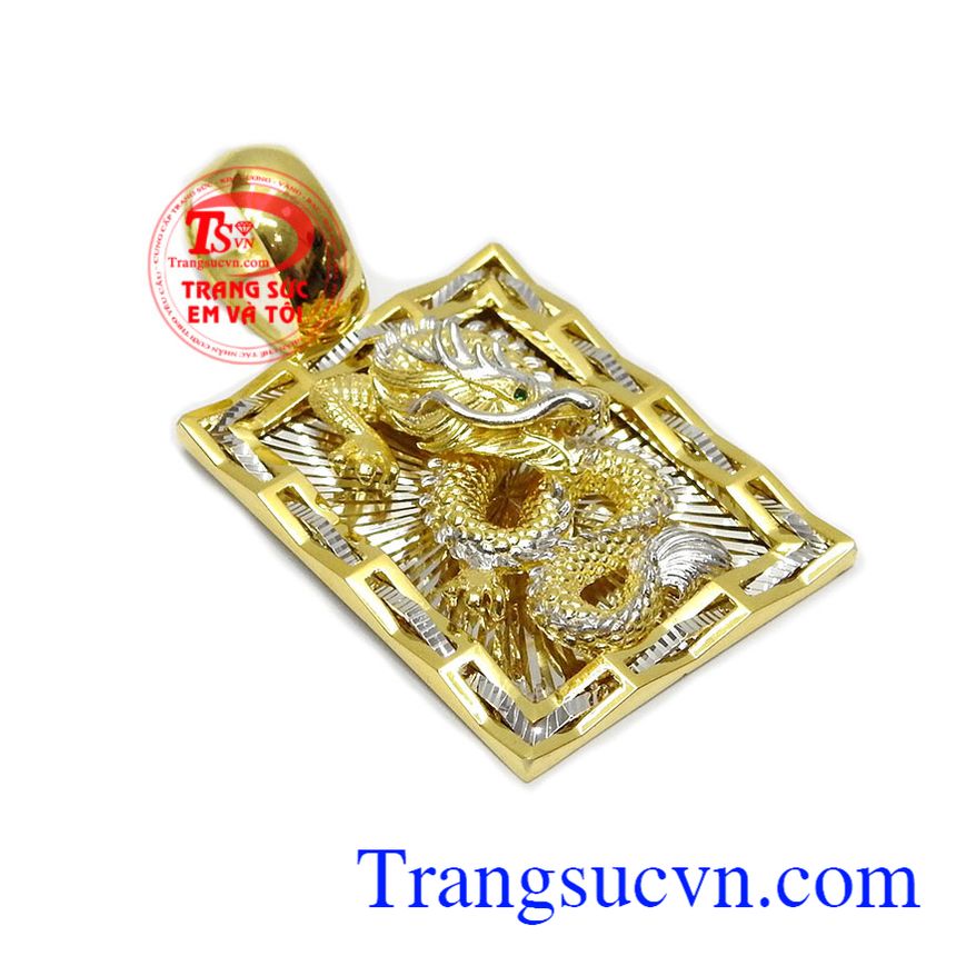 Mặt dây chuyền rồng đắng cấp,Mặt dây chuyền nam,trang sức nam