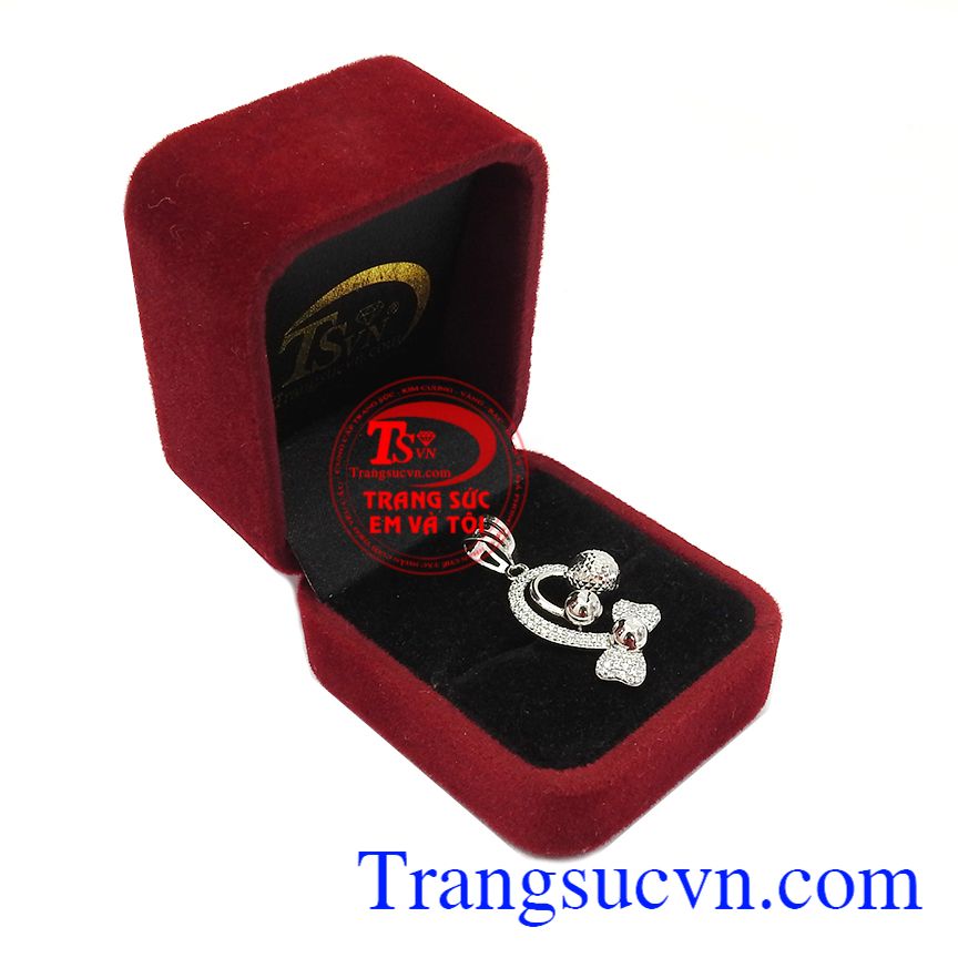 Mặt dây đẹp sang trọng,Trang sức nữ,Mặt dây vàng đá quý