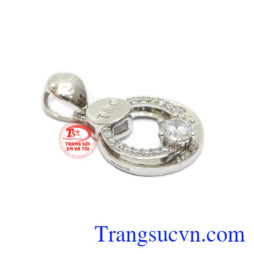 Mặt dây lấp lánh vàng trắng Hàn Quốc, mặt dây vàng tây, mặt dây đẹp Mặt dây lấp lánh vàng trắng Hàn Quốc, mặt dây vàng tây, mặt dây đẹp