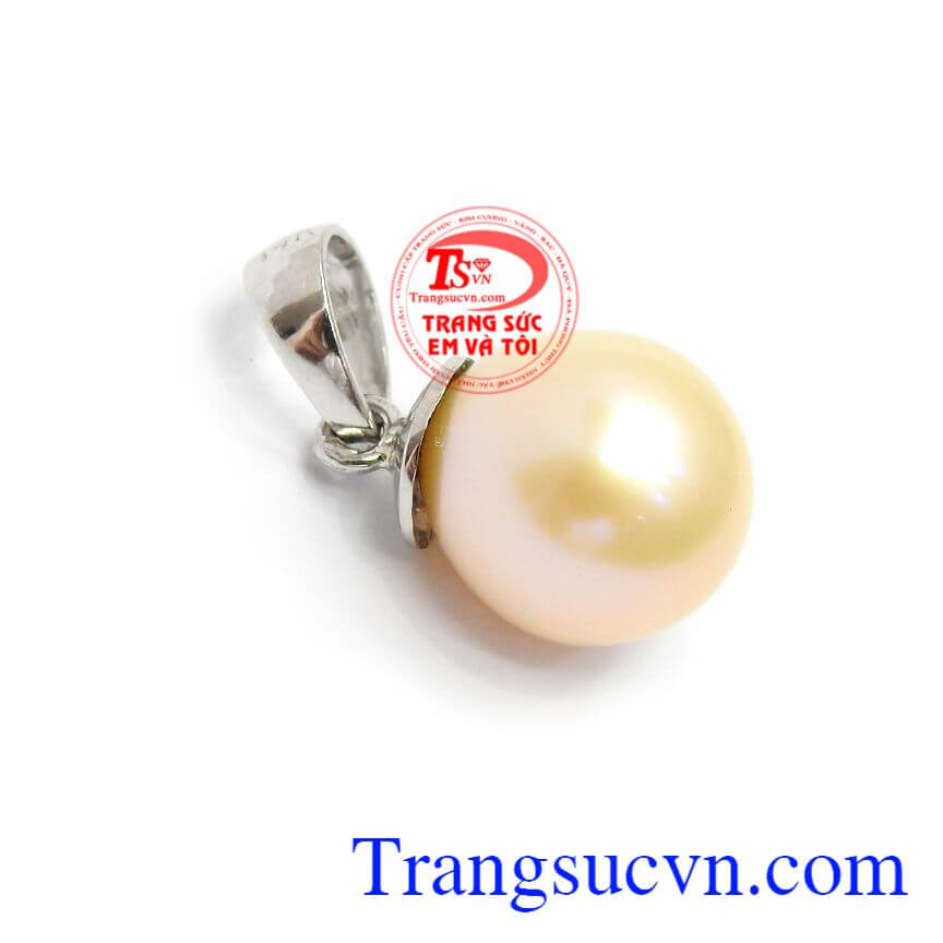 Mặt Dây Ngọc Trai Trang Nhã, mặt dây vàng tây, mặt dây ngọc trai