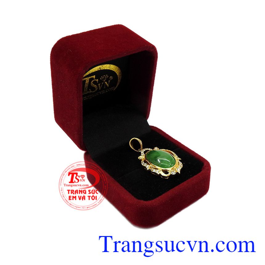 Mặt dây nữ ngọc, mặt dây nữ đẹp, mặt dây vàng tây