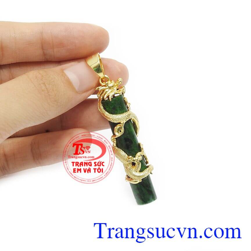 Mặt dây trụ cẩm thạch bọc vàng,Mặt dây chuyền nam,Trang sức nam Mặt dây trụ cẩm thạch bọc vàng,Mặt dây chuyền nam,Trang sức nam