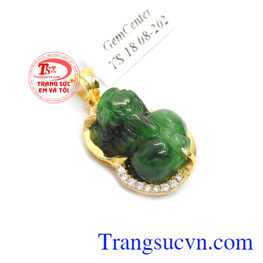 Mặt Dây Tỳ Hưu An Nhiên,Tỳ hưu vàng,Mặt dây chuyền nam