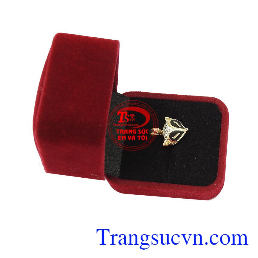 Mặt dây vàng hồ ly đẹp,Mặt dây vàng đá quý,Trang sức nữ Mặt dây vàng hồ ly đẹp,Mặt dây vàng đá quý,Trang sức nữ