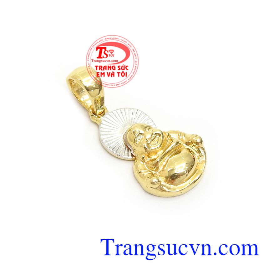 Mặt Dây Vàng Phật Di Lặc Bình An, mặt dây vàng tây, mặt dây đẹp