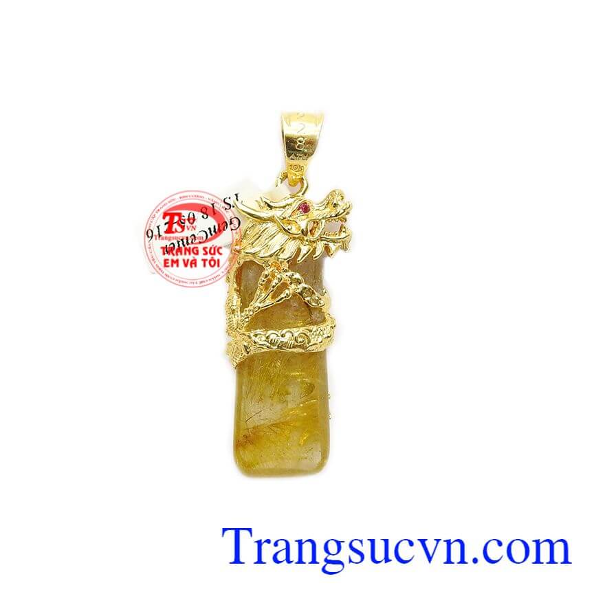 Mặt trụ tiết diện bọc rồng,Mặt dây chuyền nam,Trang sức nam