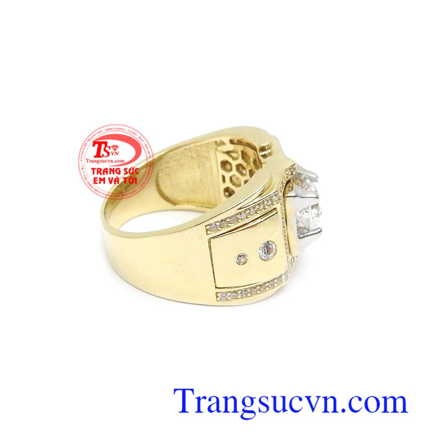 Nhẫn nam Hàn Quốc 10k thời thượng, nhẫn nam đẹp, nhẫn nam vàng tây Nhẫn nam Hàn Quốc 10k thời thượng, nhẫn nam đẹp, nhẫn nam vàng tây