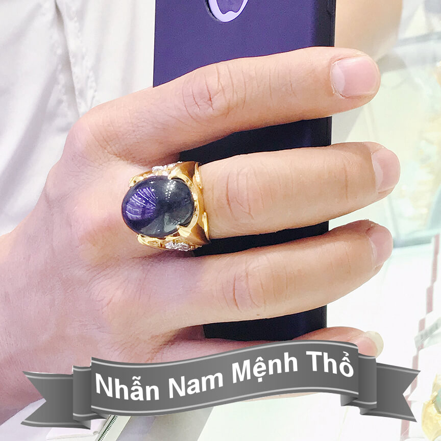 Nhẫn nam mệnh thổ