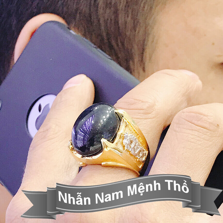 Nhẫn nam mệnh thổ Nhẫn nam mệnh thổ