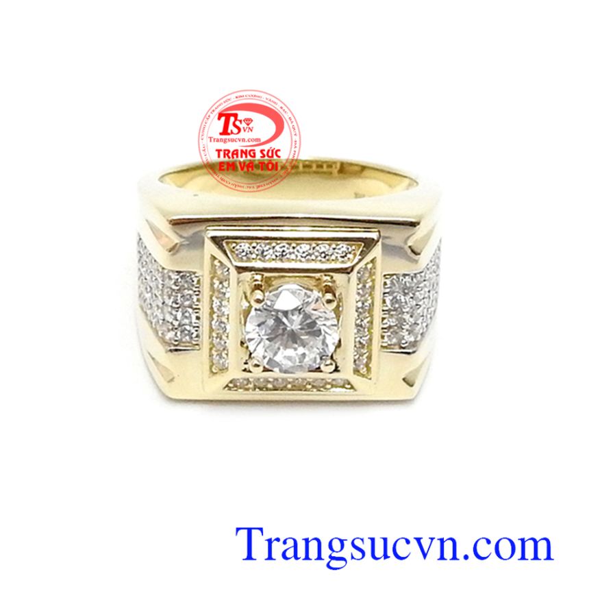 Nhẫn nam nhập khẩu 10k mạnh mẽ, nhẫn nam đẹp, nhẫn nam đẹp Nhẫn nam nhập khẩu 10k mạnh mẽ, nhẫn nam đẹp, nhẫn nam đẹp