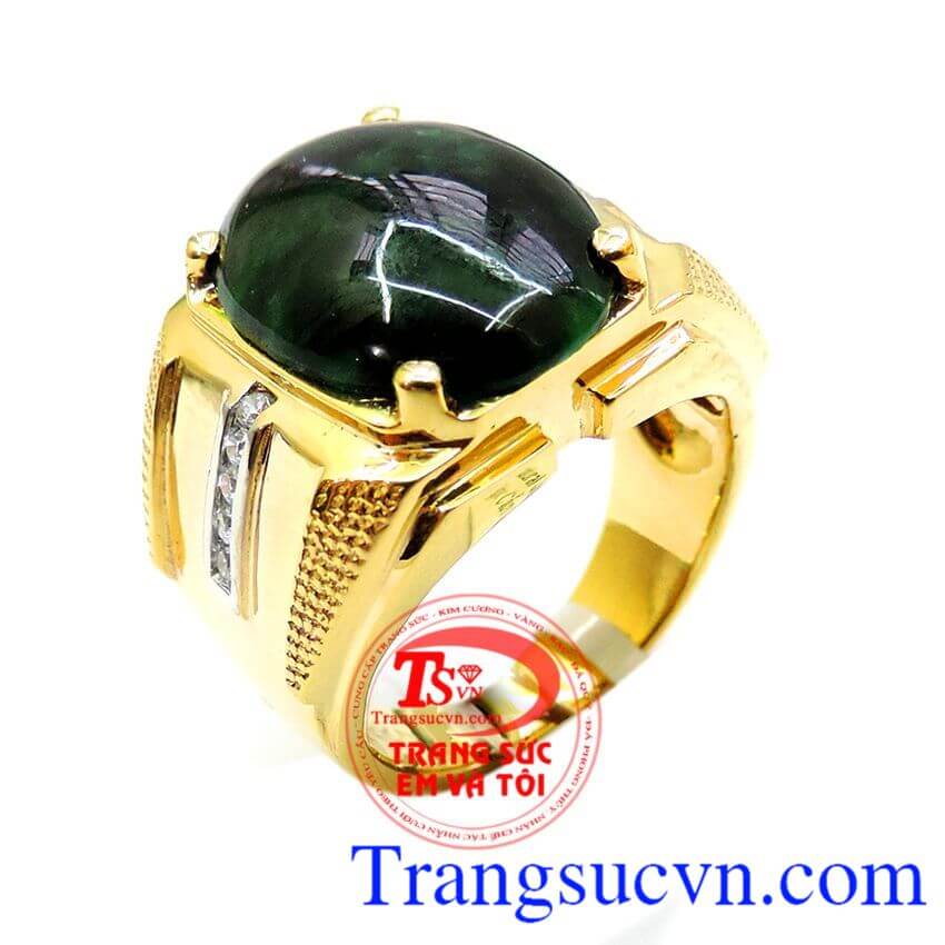 Nhẫn nam vàng Jadeite Mệnh Hỏa,Nhẫn nam đẹp,Nhẫn nam vàng tây Nhẫn nam vàng Jadeite Mệnh Hỏa,Nhẫn nam đẹp,Nhẫn nam vàng tây