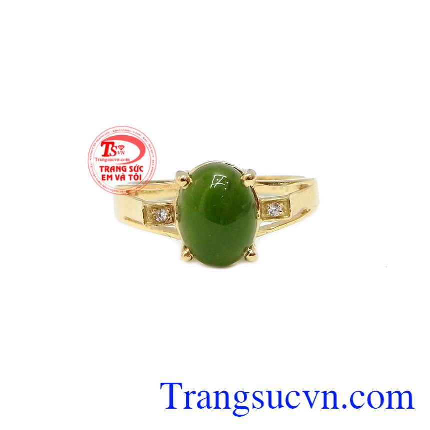 Nhẫn nepherite độc đáo,Nhẫn nữ đá quý,Trang sức nữ Nhẫn nepherite độc đáo,Nhẫn nữ đá quý,Trang sức nữ