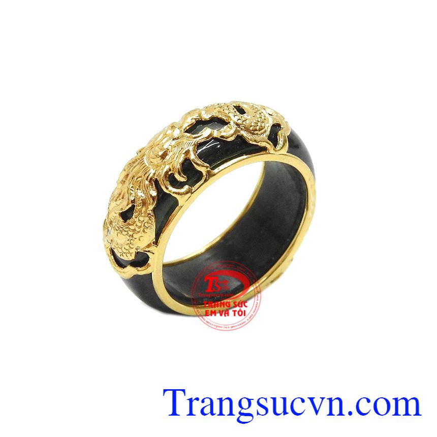 Nhẫn ngọc phỉ thủy bọc rồng 10k, nhẫn nam đẹp, nhẫn nam ngọc cẩm thạch Nhẫn ngọc phỉ thủy bọc rồng 10k, nhẫn nam đẹp, nhẫn nam ngọc cẩm thạch