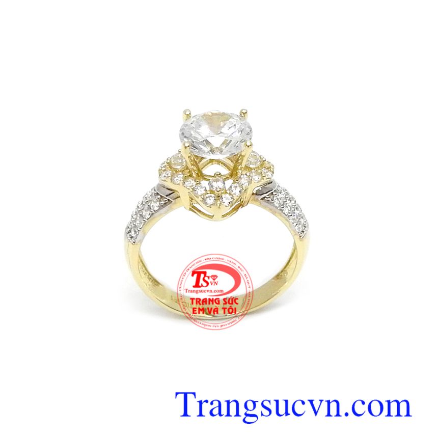 Nhẫn nữ Hàn Quốc 10k phong cách,Nhẫn nữ đá quý,Trang sức nữ Nhẫn nữ Hàn Quốc 10k phong cách,Nhẫn nữ đá quý,Trang sức nữ