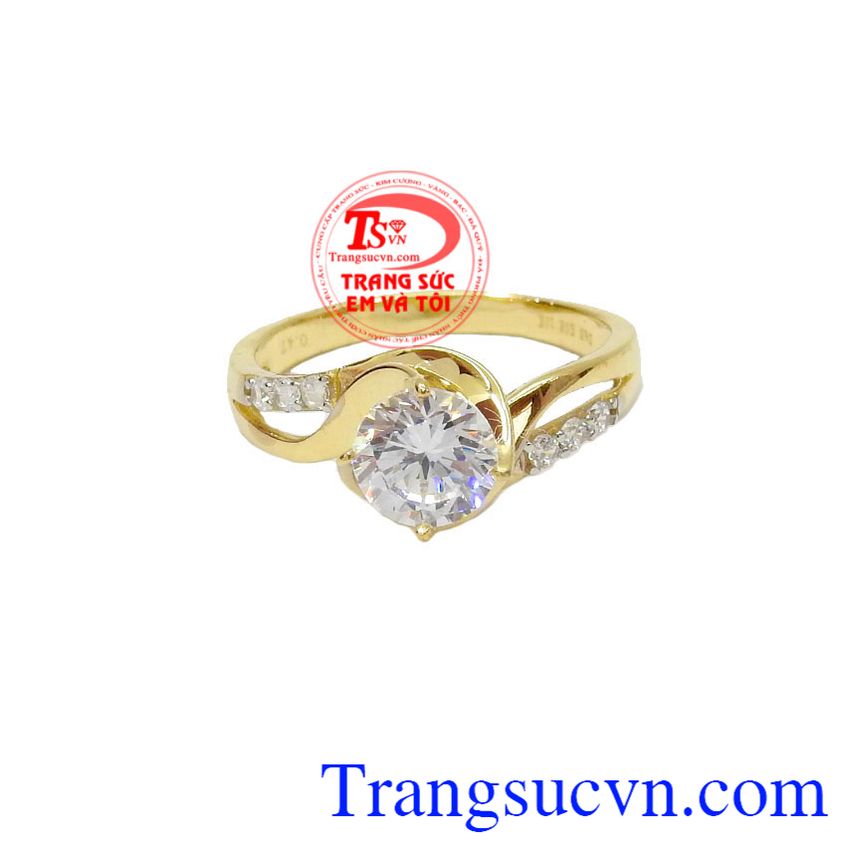 Nhẫn nữ sang trọng tình yêu,Nhẫn nữ đá quý,Trang sức nữ