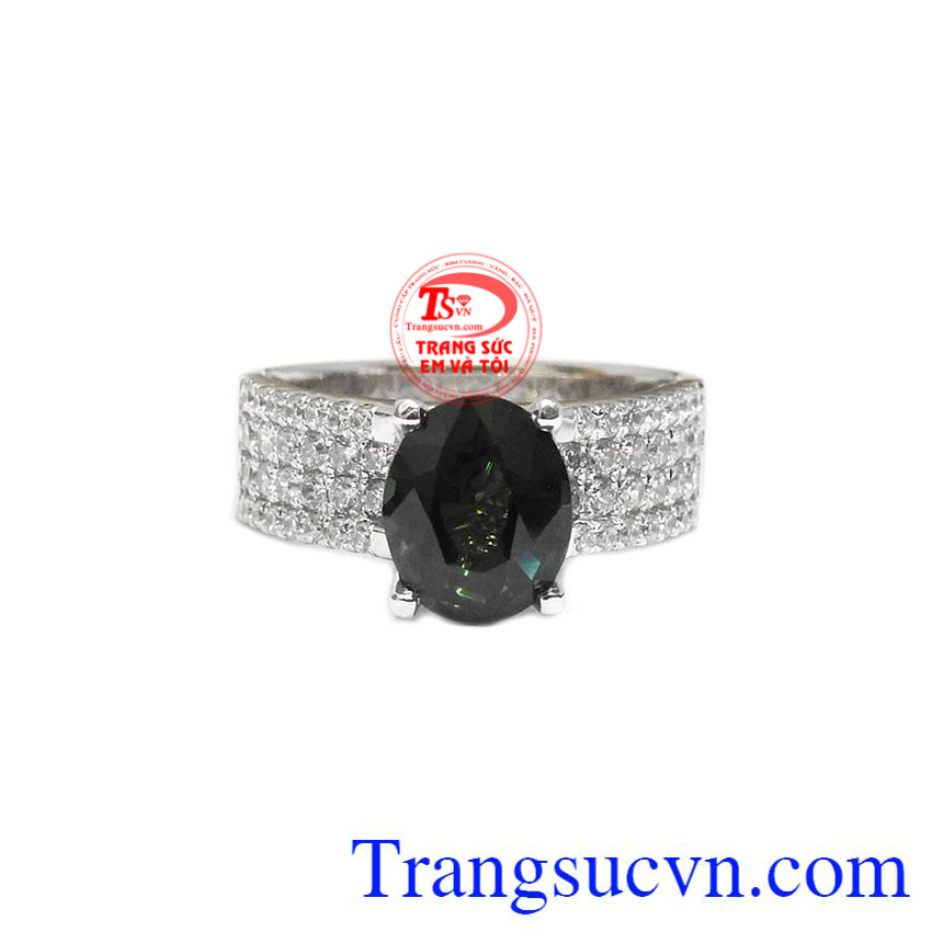 Nhẫn nữ Saphir mạnh mẽ,Nhẫn nữ đá quý,Trang sức nữ Nhẫn nữ Saphir mạnh mẽ,Nhẫn nữ đá quý,Trang sức nữ