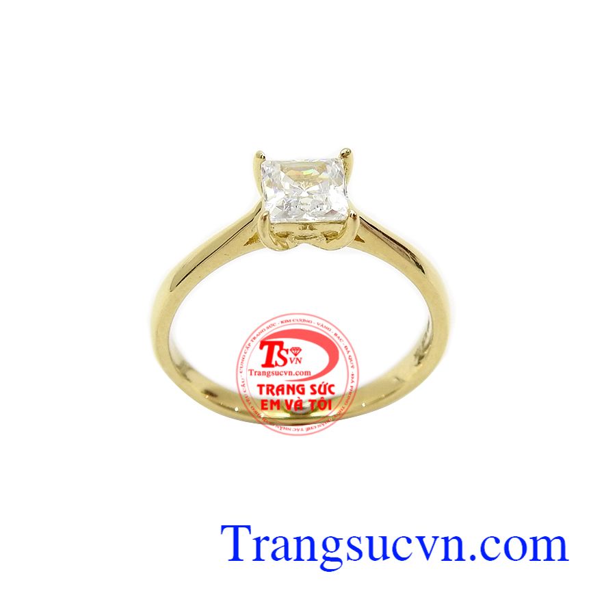 Nhẫn nữ vàng đẹp dịu dàng,Nhẫn nữ vàng tây,Trang sức nữ