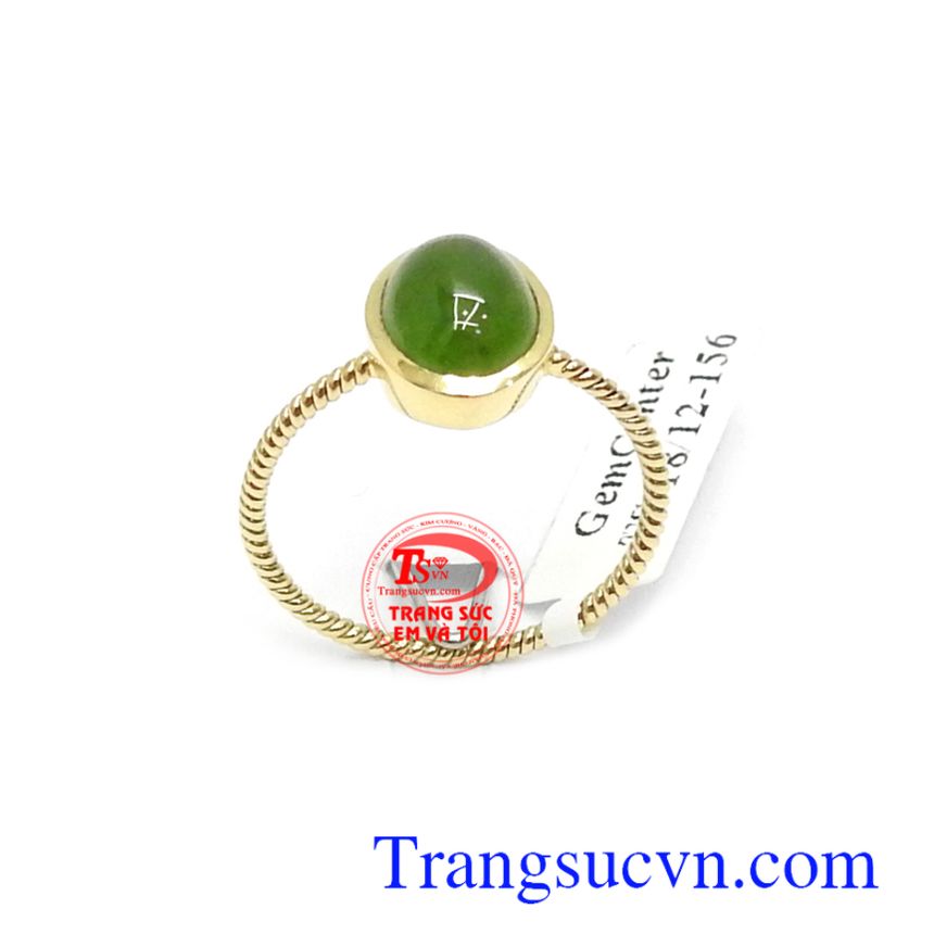 Nhẫn nữ vàng Nephrite may mắn,Nhẫn nữ đá quý,Trang sức nữ Nhẫn nữ vàng Nephrite may mắn,Nhẫn nữ đá quý,Trang sức nữ
