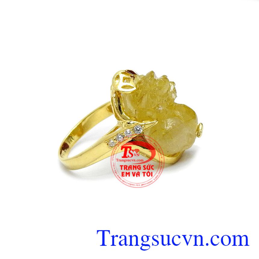 Nhẫn nữ vàng tỳ hưu phú quý, nhẫn nữ tỳ hưu, nhẫn nữ vàng tây Nhẫn nữ vàng tỳ hưu phú quý, nhẫn nữ tỳ hưu, nhẫn nữ vàng tây