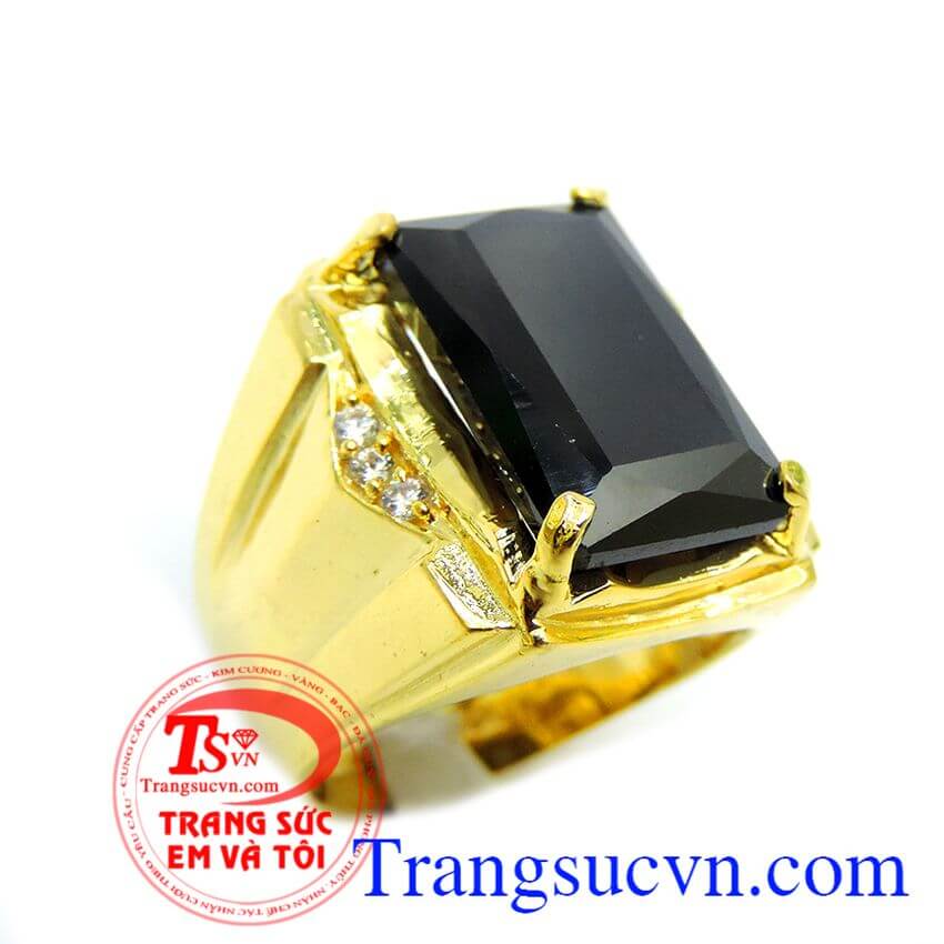 Nhẫn vàng nam đá đen chữ nhật,Nhẫn nam đẹp,Nhẫn nam vàng Nhẫn vàng nam đá đen chữ nhật,Nhẫn nam đẹp,Nhẫn nam vàng