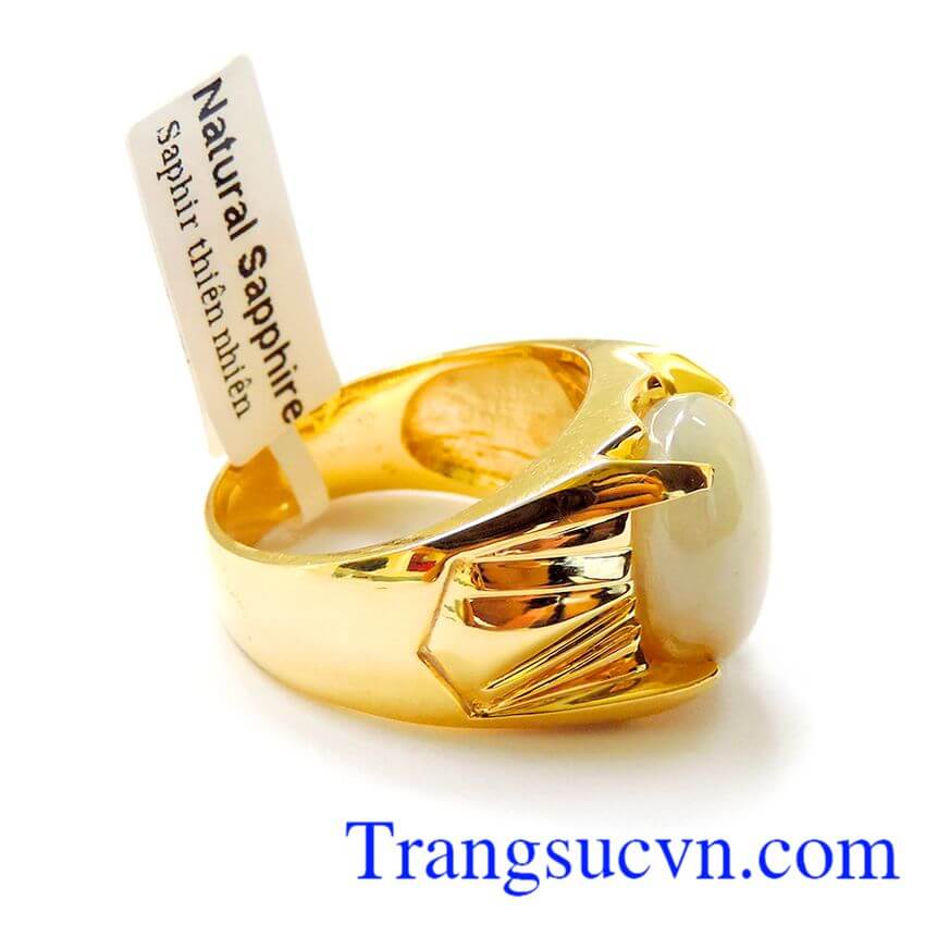 Nhẫn vàng Sapphire Phát mệnh Kim,Nhẫn nam vàng,Nhẫn nam đẹp Nhẫn vàng Sapphire Phát mệnh Kim,Nhẫn nam vàng,Nhẫn nam đẹp