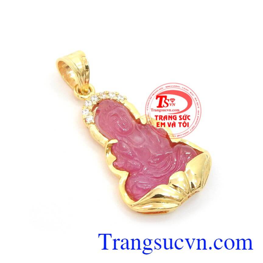 Phật Bà Quan Âm May Mắn,Mặt dây chuyền nam,Trang sức nam